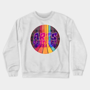 Arts District Las Vegas Rainbow Crewneck Sweatshirt